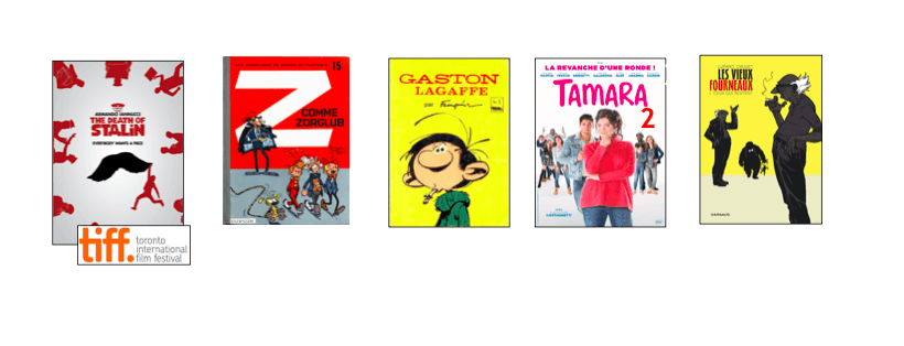Les adaptations du groupe Média Participations attendues en 2018 Les adaptations du groupe Média Participations attendues en 2018
