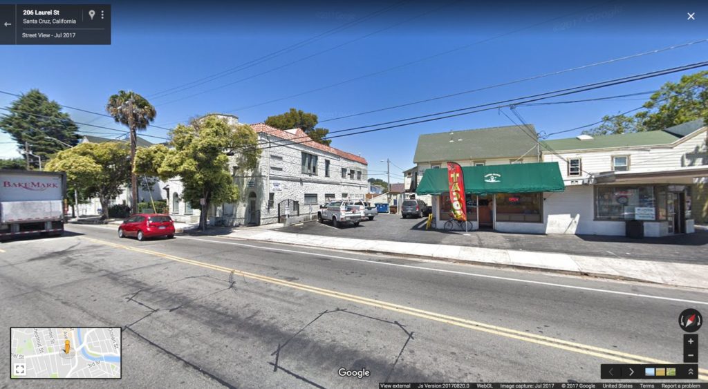 Photo de Laurel Street (Santa Cruz, Californie) prise en Juillet 2017 avec le nouveau matériel (c) Google Photo de Laurel Street (Santa Cruz, Californie) prise en Juillet 2017 avec le nouveau matériel (c) Google
