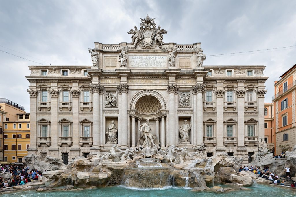 fontaine rome trevi monument fontaine rome trevi monument