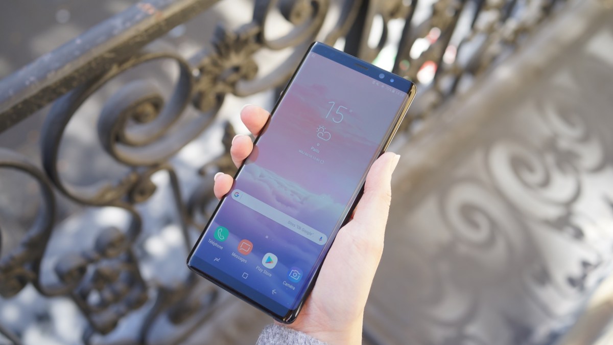 Galaxy Note 8 // Source : Nelly Lesage pour Numerama Galaxy Note 8 // Source : Nelly Lesage pour Numerama