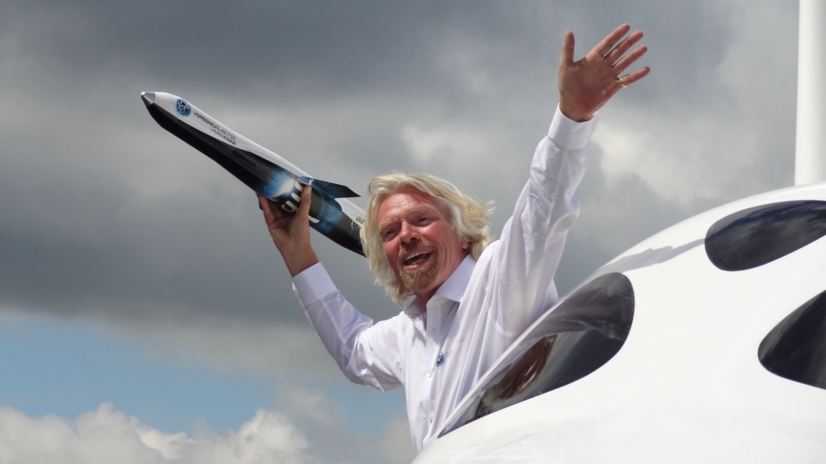 Richard Branson. // Source : Hardo Müller