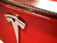 Le logo Tesla. // Source : cchana
