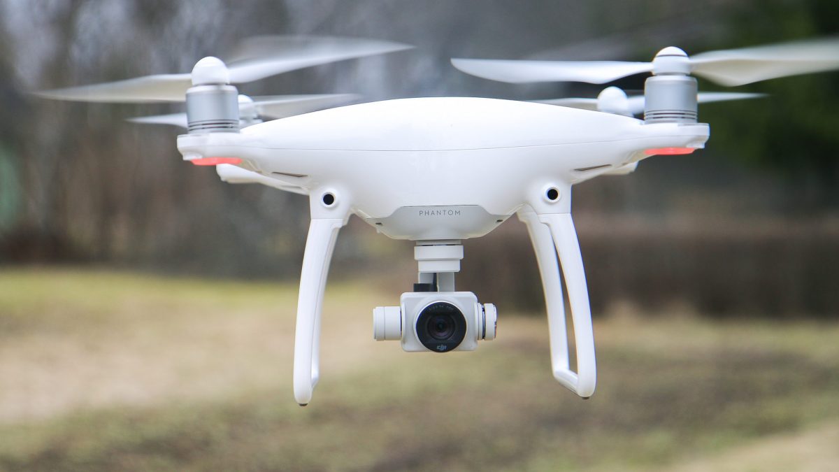 Un drone DJI. // Source : Andri Koolme Un drone DJI. // Source : Andri Koolme