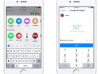 Le service de transfert d’argent intégré à Messenger. // Source : Facebook