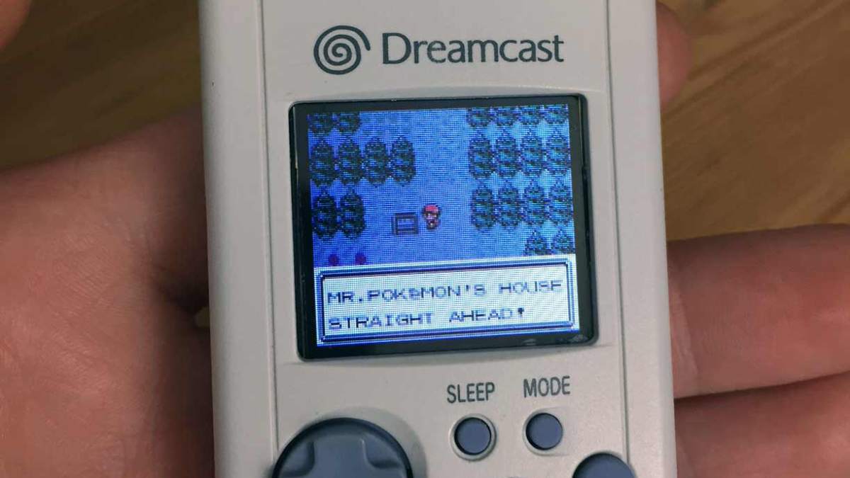 GameBoy Dreamcast VMU GameBoy Dreamcast VMU