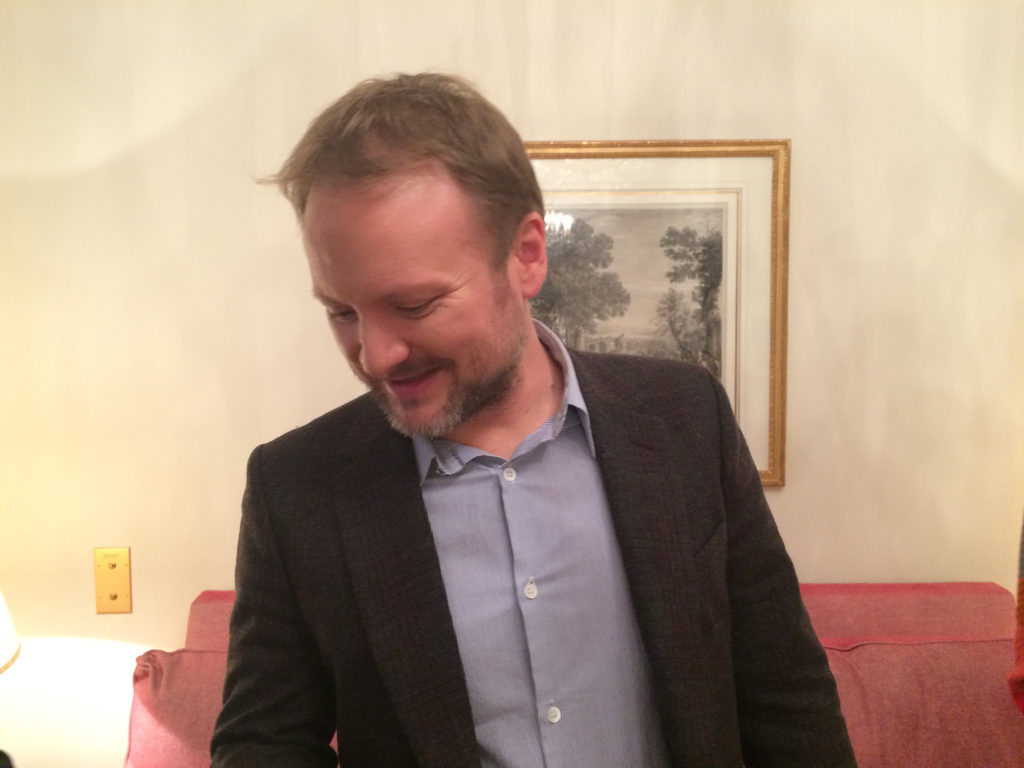 Rian Johnson. // Source : Alexis Orsini pour Numerama Rian Johnson. // Source : Alexis Orsini pour Numerama