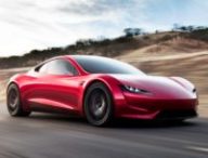 Tesla Roadster lors de sa présentation en 2017 // Source : Tesla 
