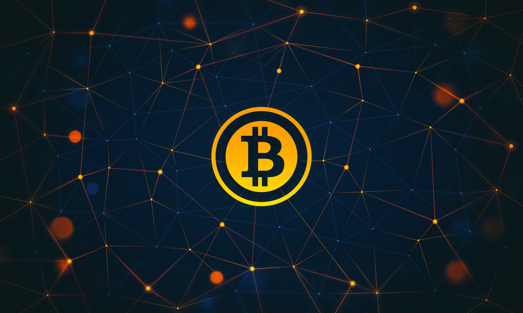 Le symbole du Bitcoin. // Source : Jason Benjamin Le symbole du Bitcoin. // Source : Jason Benjamin