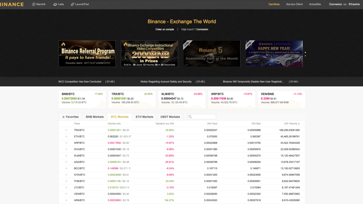 binance binance