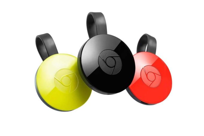 Le Chromecast de seconde génération. // Source : Google Le Chromecast de seconde génération. // Source : Google