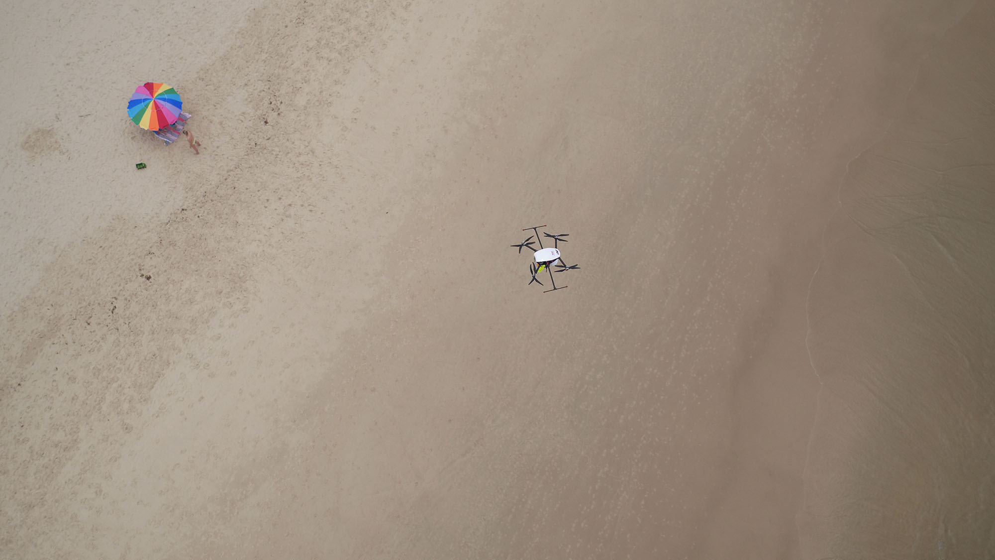 drone plage