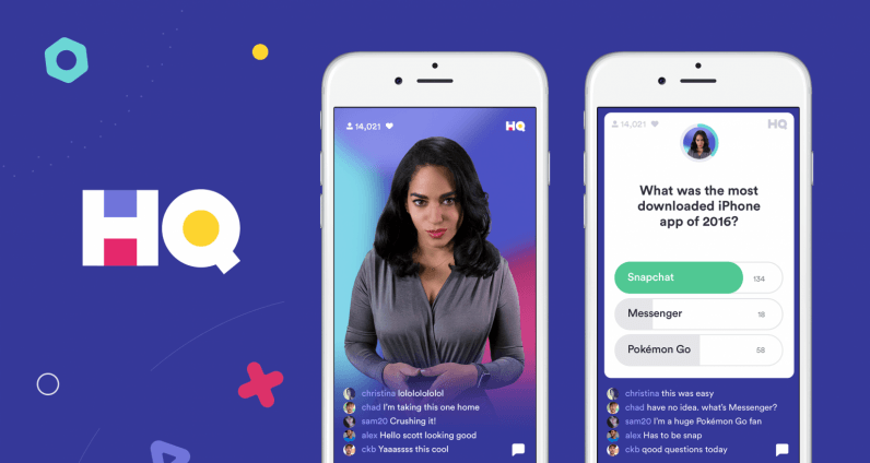 Sharon Carpenteur, animatrice de HQ Trivia UK Sharon Carpenteur, animatrice de HQ Trivia UK