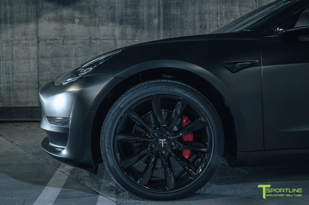 Tesla Model 3 Satin Black Tesla Model 3 Satin Black