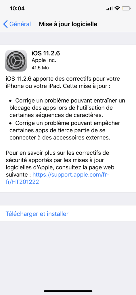 iOS 11.2.6