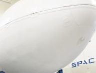 Une coiffe de fusée Falcon 9. // Source : Thiep Nguyen & Christopher Wiant