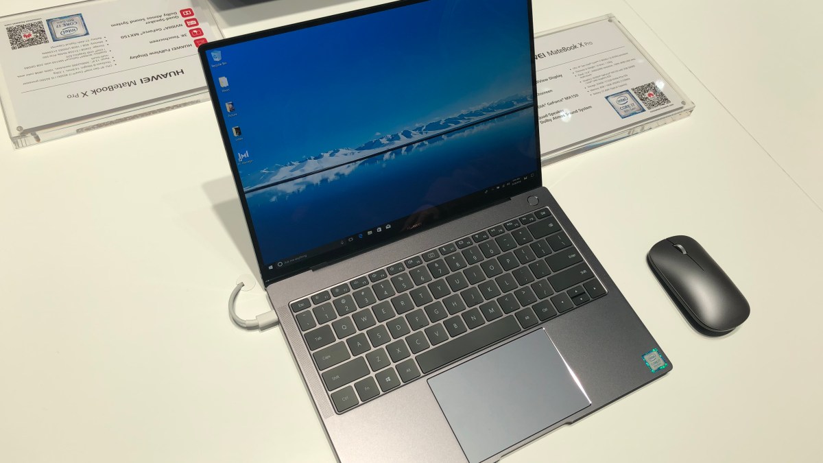 huawei matebook x pro huawei matebook x pro