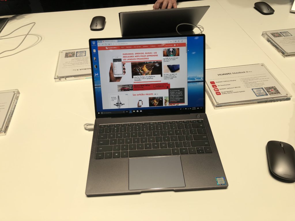 huawei matebook x pro huawei matebook x pro