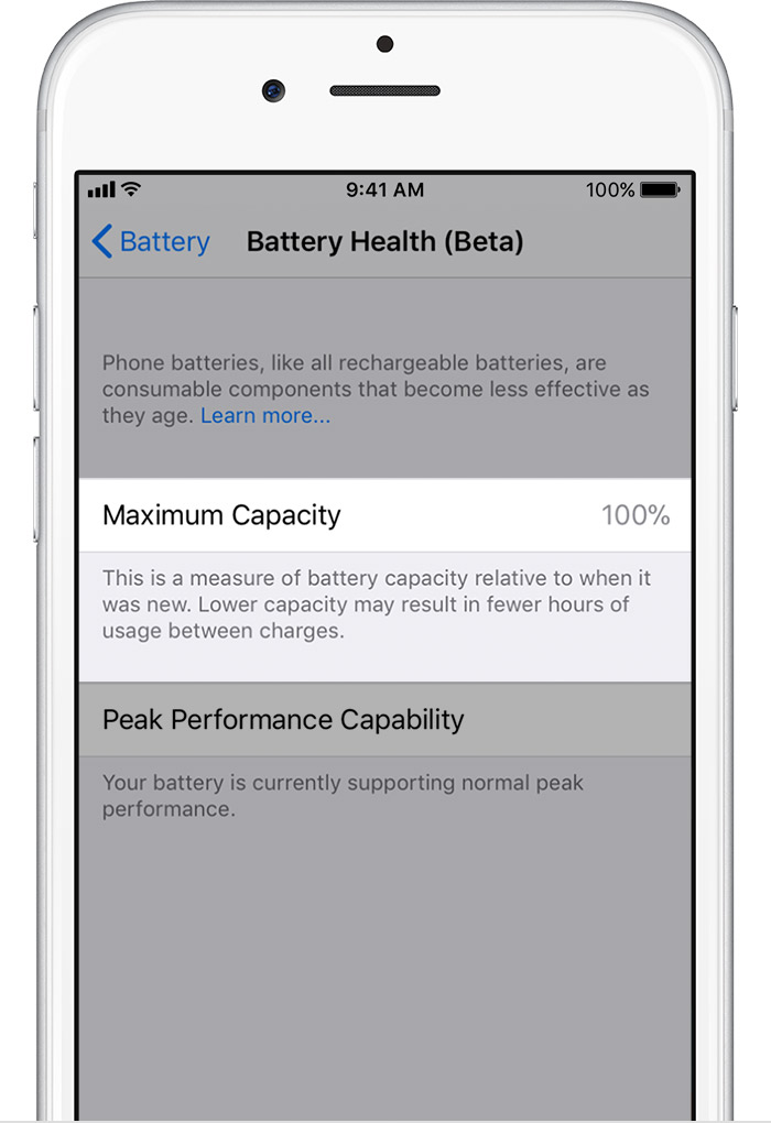 iPhone batterie iOS 11.3 iPhone batterie iOS 11.3