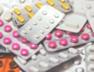Plaquettes de médicaments génériques. Image d'illustration.