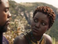 Marvel Studios&rsquo; BLACK PANTHER..L to R: T&rsquo;Challa/Black Panther (Chadwick Boseman) and Nakia (Lupita Nyong&rsquo;o)..Ph: Film Frame..©Marvel Studios 2018