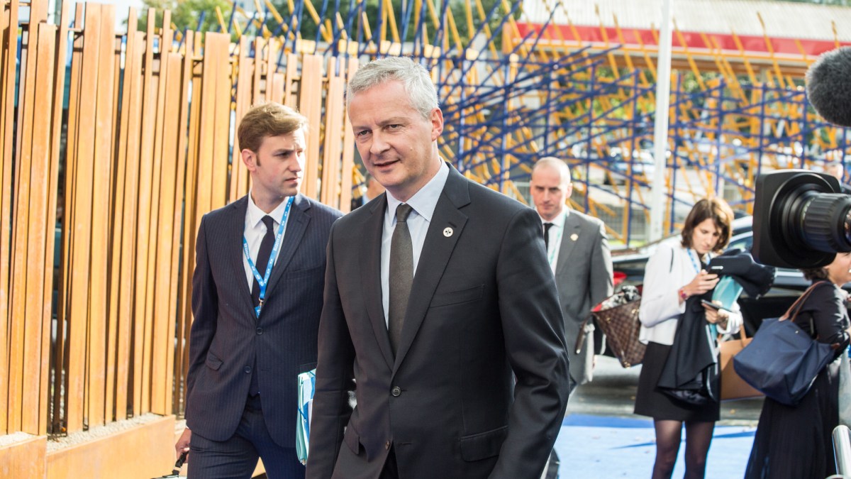 Bruno Le Maire. // Source : Aron URB Bruno Le Maire. // Source : Aron URB
