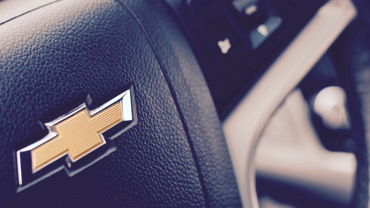 Le logo Chevrolet. // Source : Raduz Le logo Chevrolet. // Source : Raduz
