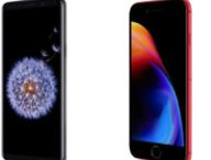 galaxy S9 iphone 8