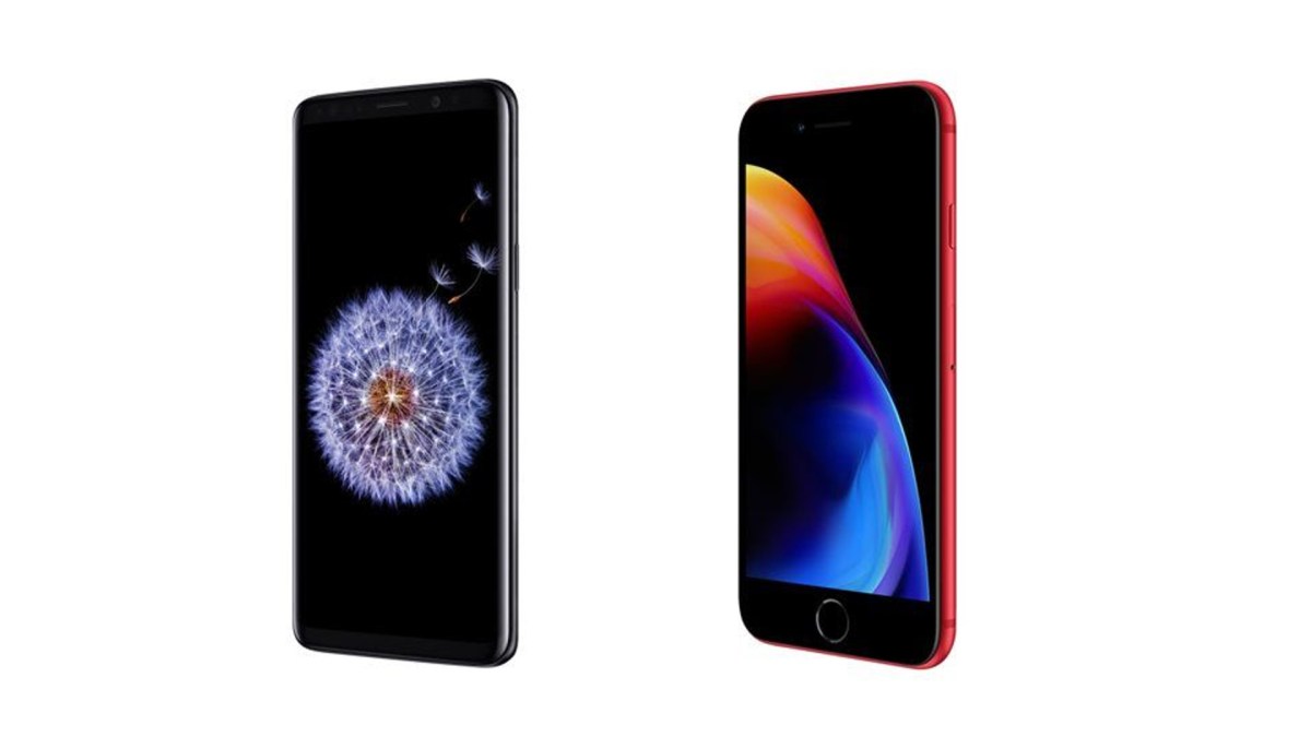 galaxy S9 iphone 8 galaxy S9 iphone 8