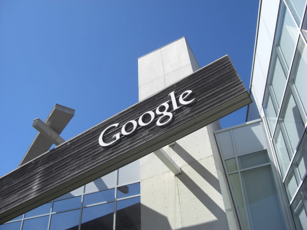 Le siège de Google. // Source : CC Flickr Shawn Collins Le siège de Google. // Source : CC Flickr Shawn Collins