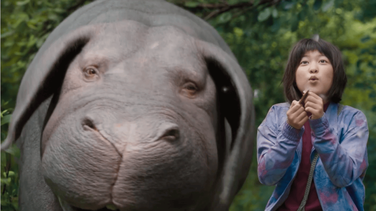 Okja. Netflix. Okja. Netflix.