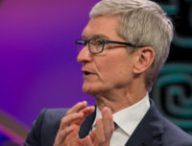 Tim Cook. // Source : Fortune Global Forum