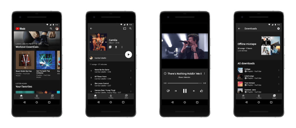 Un aperçu de YouTube Music Un aperçu de YouTube Music