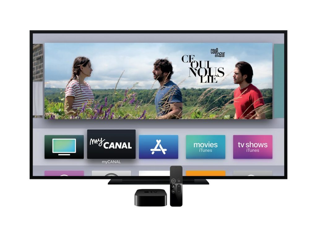 Canal+ avec Apple TV // Source : Canal+ Canal+ avec Apple TV // Source : Canal+