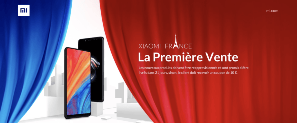 Mi.com/fr/, le nouveau portail au français approximatif Mi.com/fr/, le nouveau portail au français approximatif