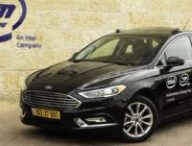The first of the IntelMobileye 100 car fleet hits the road in Jerusalem in May 2018. Intel and Mobileye, an Intel Company, announced on May 17, 2018, that they are testing the first cars in a 100-car autonomous vehicle fleet on the streets of Jerusalem to demonstrate Intel's approach to making safe autonomous driving a reality. (Credit: Intel Corporation)