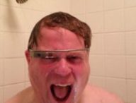 shower google glass