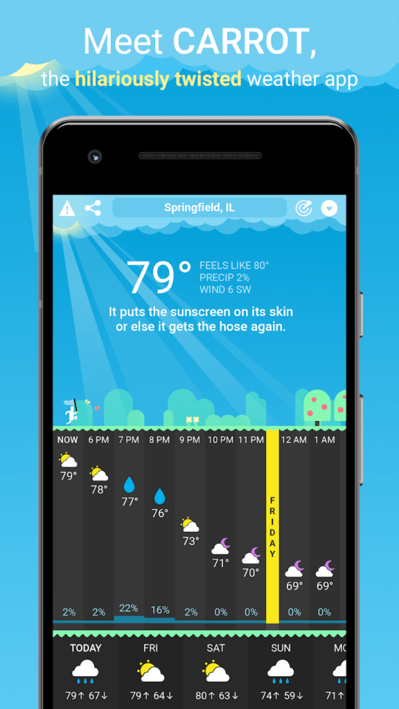 CARROT Weather CARROT Weather