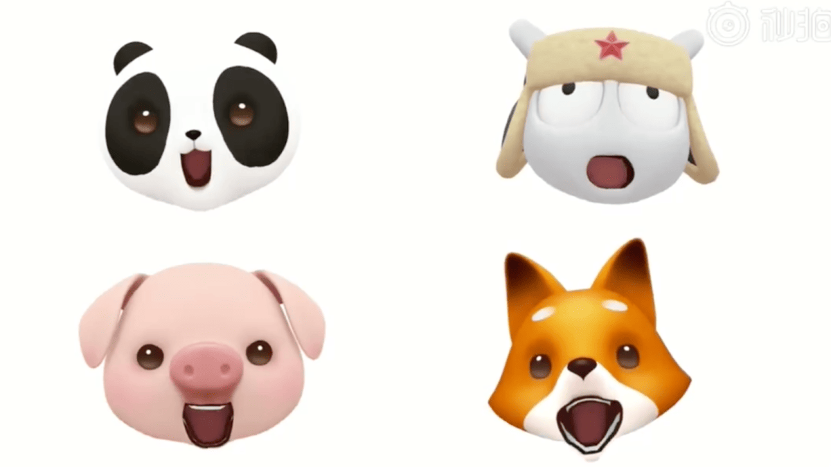 xiaomi animojis xiaomi animojis