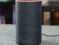 Une Amazon Echo. // Source : Louise Audry