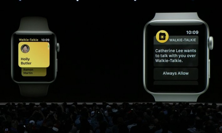 Apple watch talkie walkie Apple watch talkie walkie