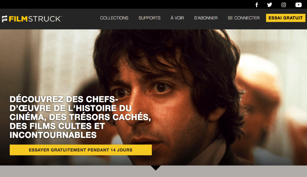 Capture FilmStruck Capture FilmStruck
