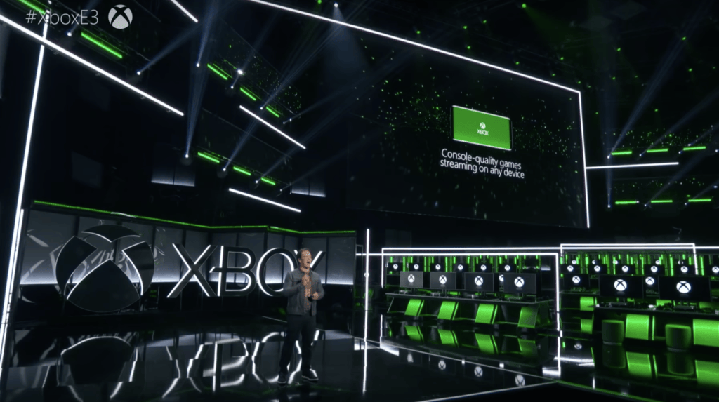 Capture conférence Xbox pré-E3 2018 // Source : Microsoft Capture conférence Xbox pré-E3 2018 // Source : Microsoft