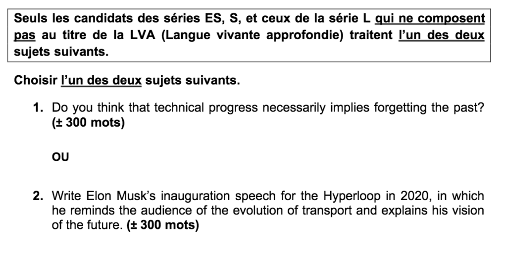 Capture d'écran des sujets du BAC 2018. LeMonde.Fr Capture d'écran des sujets du BAC 2018. LeMonde.Fr