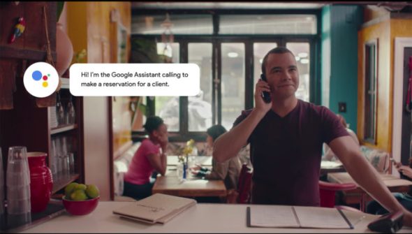 Démonstration de Google Duplex. // Source : Google