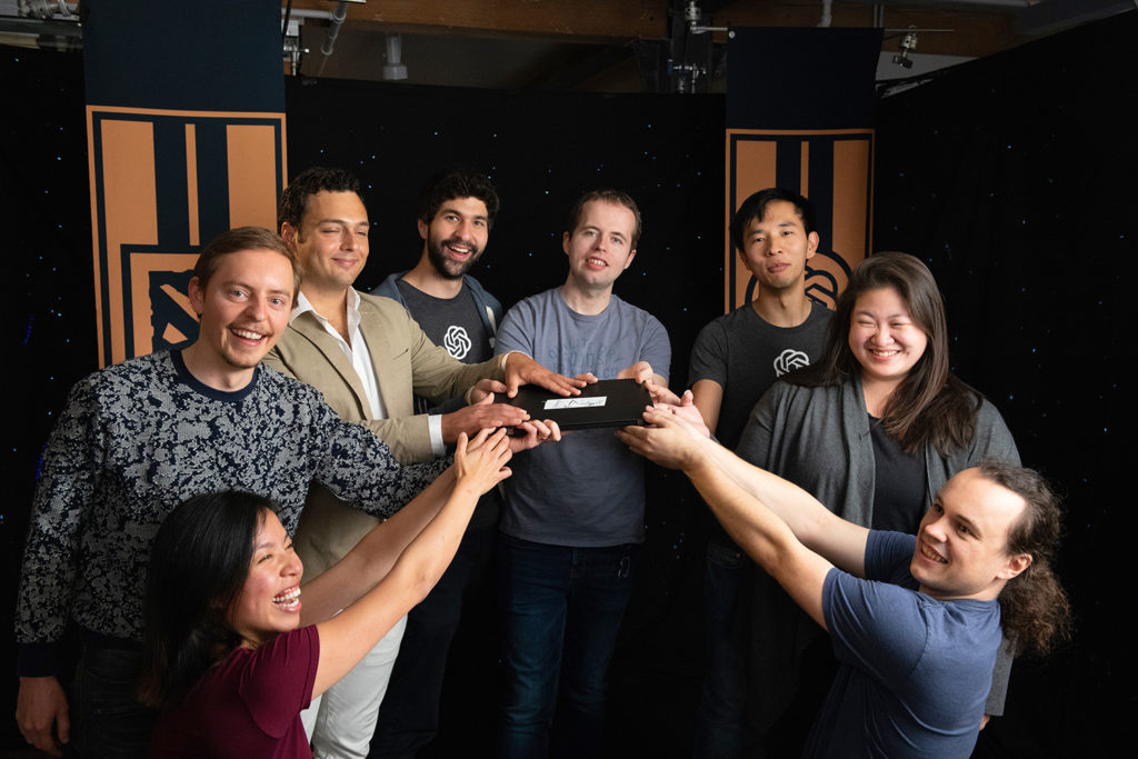 L'équipe d'OpenAI en 2018 // Source : OpenAI L'équipe d'OpenAI en 2018 // Source : OpenAI