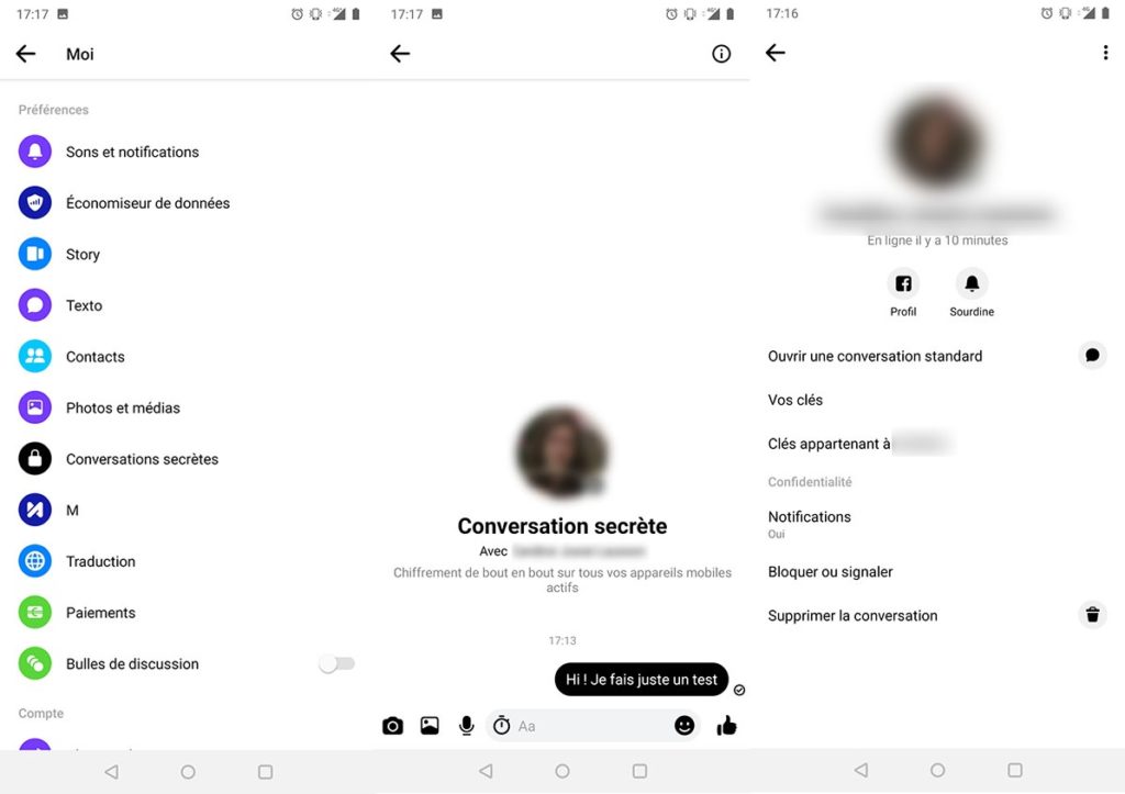 Messenger Conversations Secrètes Messenger Conversations Secrètes
