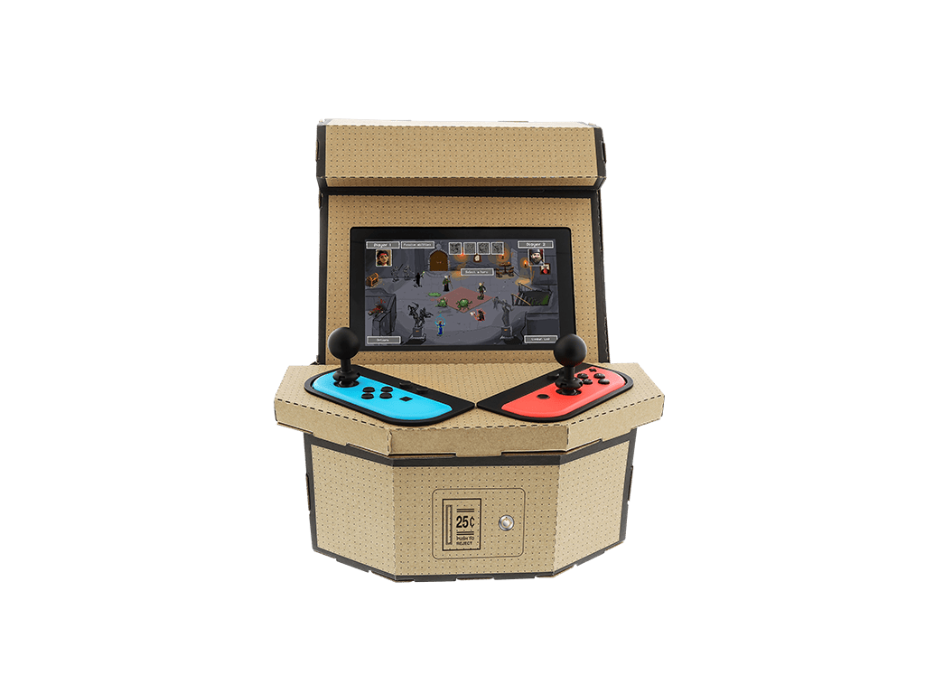 Borne arcade en carton de la Switch Borne arcade en carton de la Switch