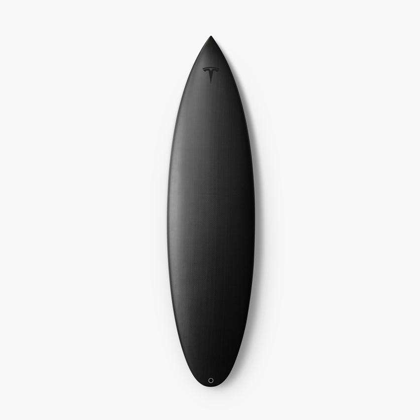 Planche de surf Tesla // Source : Tesla Planche de surf Tesla // Source : Tesla
