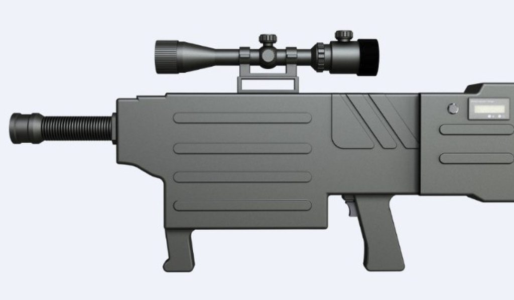 Modélisation de l'arme laser chinoise Modélisation de l'arme laser chinoise