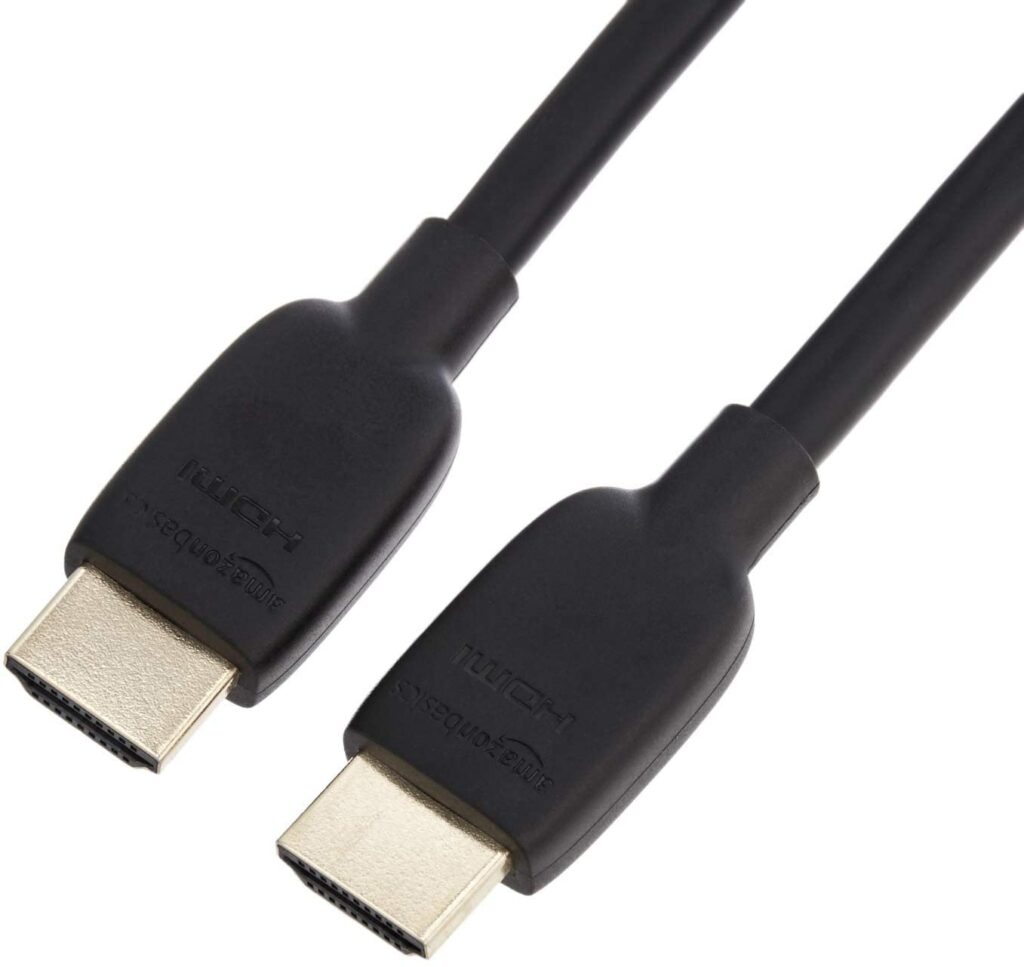 Câbles HDMI Amazon basics // Source : Amazon Câbles HDMI Amazon basics // Source : Amazon